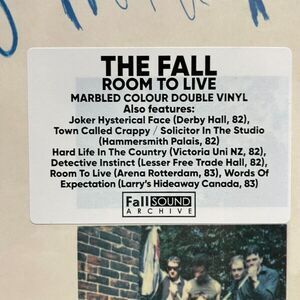 The Fall NEW Room To Live (Expanded) Brown Marbled Double Vinyl, LP, Cherry Red